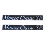Emblema Plaqueta Monza Classic Se 88 89 Brinde