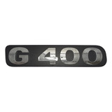 Emblema Potência G400 Cromado Compat Sc S5 A Partir De 2010