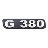 Emblema Potência Para Scania G380 Antigo Cromado
