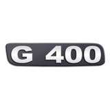 Emblema Potência Para Scania G400 Antigo Cromado