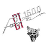 Emblema Puma, Tampa Motor Gt 1600 + Emblema Capo Cara Puma 