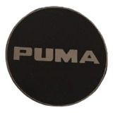 Emblema Puma Em Inox Do Botão De Buzina 4 Cms
