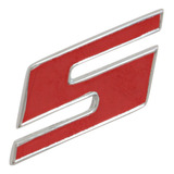 Emblema S Tampa Traseira Motor Vw Fusca 1600s Bizorrão