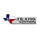 Emblema Texas Edition Americano Dodge Ram F250 Ranger Ford  1  UND  Prata