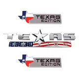 Emblema Texas Edition Americano Ford F250 Ranger Dodge Ram