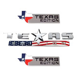 Emblema Texas Edition Americano Ford F250 Ranger Dodge Ram