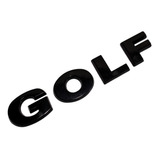 Emblema Traseiro Preto Volkswagen Golf 2