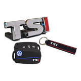 Emblema Tsi Capa Chaveiro Vw Tsi Up Jetta Golf Tiguan