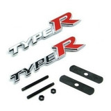 Emblema Type R Typer Para Grade