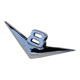 Emblema V8 Grade Dianteira Ford F