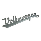 Emblema Volkswagen Fusca Manuscrito Metal Cromado