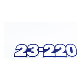 Emblema Vw 23 220 Grande Resinado 02 06