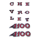 Emblemas 4100 Chevrolet Opala Caravan 75