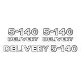 Emblemas 5 140 Delivery Volkswagen Adesivo Caminhão Cromado