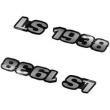 Emblemas Adesivo Mercedes Benz Mb Ls1938 Resinado 3m 2un