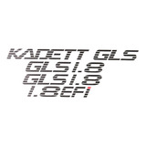 Emblemas Adesivos Chevrolet Kadett Gls 1 8 Efi Kdgls18