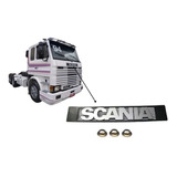 Emblemas C Travas Scania 112 113 143 R Letreiro Frontal