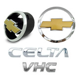 Emblemas Celta Vhc Grade Porta Malas 2003 2004 Dourado