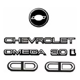 Emblemas Chevrolet Omega 3 0i   Lateral Cd   Capô   93 À 97