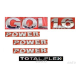 Emblemas Gol 1 6 Power Flex