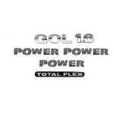 Emblemas Gol 1 6 Power Total Flex