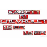Emblemas Kadett Gl Chevrolet Laterais 1 8 Efi 1996 À 99