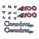 Emblemas Letras Chevrolet Opala Comodoro 4100 75 76 77 78 79