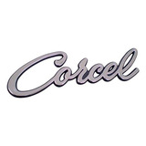 Emblemas Manuscrito Corcel Ford Letra Cromada