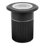 Embutido De Solo Focco 10w 30 3000k Branco Quente 7707 30 Cor Da Cúpula Preto Cor Da Estrutura Preto
