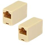 Emenda RJ45 Extensor KIT COM 2 Fêmea 2 Entradas Para Cabo De Rede 8 Vias Expandir Rede Internet Plug Conector Cabo De Rede Conexão PREMIUM