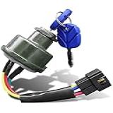 EMIHO Interruptor De Chave De Ignição Adequado Para Trator New Holland T45A TT50A TT60A TT75A Workmaster 45 Workmaster 50 Workmaster 55- Interruptor De Ignição De Trator Substitui 82826806 87304791