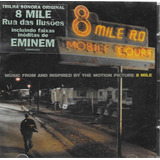 eminem-eminem Cd 8 Mile Mobile Court Trilha Do Filme Eminem Lacrado