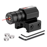 Emissor Mira Laser Para Airsoft Airgun 11mm 22mm Vermelho