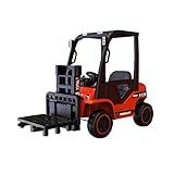 Empilhadeira Elétrica Infantil 12v- Importway- Vermelho