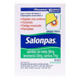 Emplastro Medicinal Salonpas Pequeno 10 Unidades