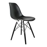 Empório Tifanny BR CADEIRA EAMES PP PRETO DSW INJ PRETO