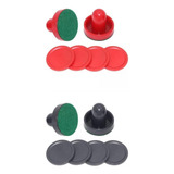  Empurradores De Air Hockey De Plástico De 4 Peças E 4