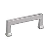 Emtek - Puxador Alexander Disponível Em 7 Tamanhos E 6 Acabamentos - 864 -- CENTER TO CENTER 4-- Satin Nickel