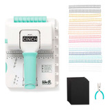 Encadernadora Mini Cinch Furo Quadrado Com Kit We R Memory