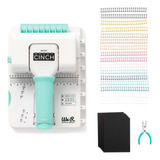 Encadernadora Mini Cinch Furo Quadrado Com Kit We R Memory