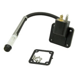 Encaixe Do Conector Do De Combustível Com Medidor De