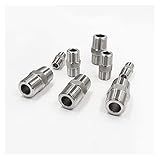 Encaixes Para Tubos 1 8 1 4 3 8 1 2 3 4 1 BSP Rosca Macho 304 Redutor De Niple Hex Encaixe De Tubo Resistente A Alta Pressão Especificação De Rosca Macho 04 X Macho 02 Macho 02 X Masculin