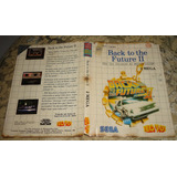 Encarte Back To The Future 2 Original Tec Toy Master System