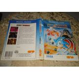 Encarte Capa Sonic Spinball Original Tec Toy Master System