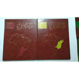 Enciclopédias Geografia Ilustrada Brasil 4 Volumes