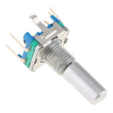 Encoder Rotativo Com Chave 5 Terminais Potenciômetro Ec11