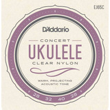 Encord Ukulele Concerto D addario Pro arté Nylon Ej65c