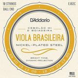 Encord Viola Brasileira D'addario Nickel Plated Steel Ej82c