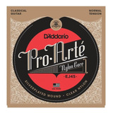 Encordoamento Cordas Daddario Violão Nylon Ej45 Pro Arté