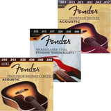 Encordoamento Cordas Fender Guitarra Ou Violão
